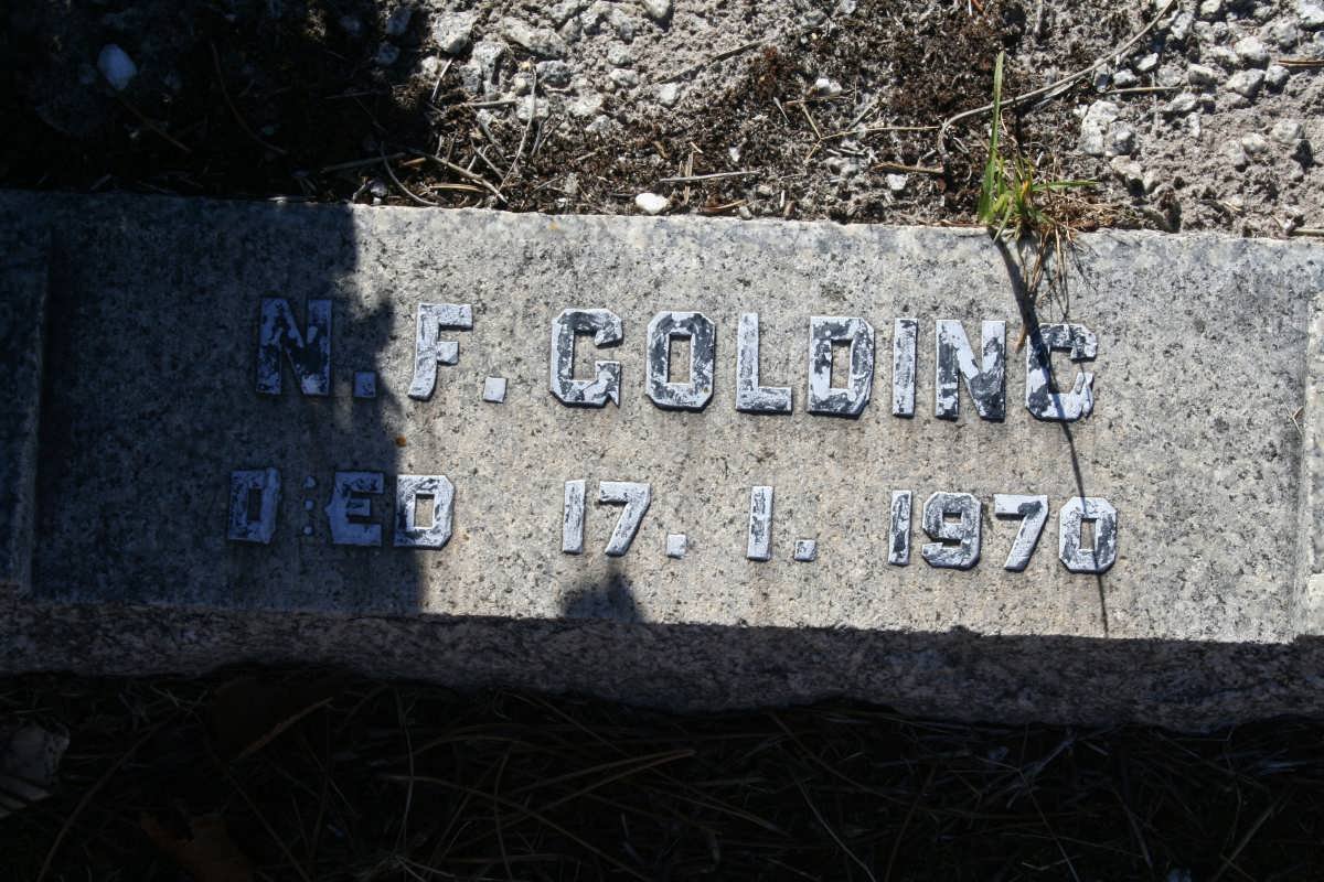 GOLDING N.F. -1970