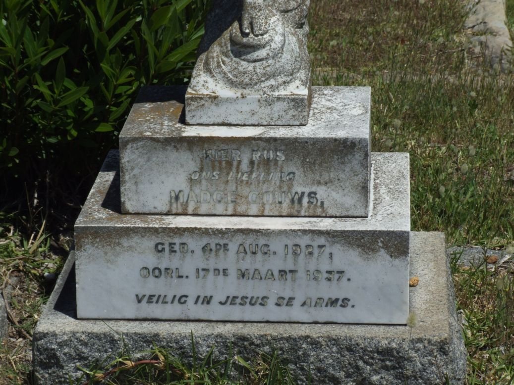 GOUWS Madge 1927-1937