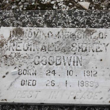 GOODWIN Reginald Sidney 1912-1989