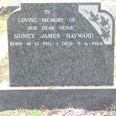 HAYWARD Sidney James 1917-1964