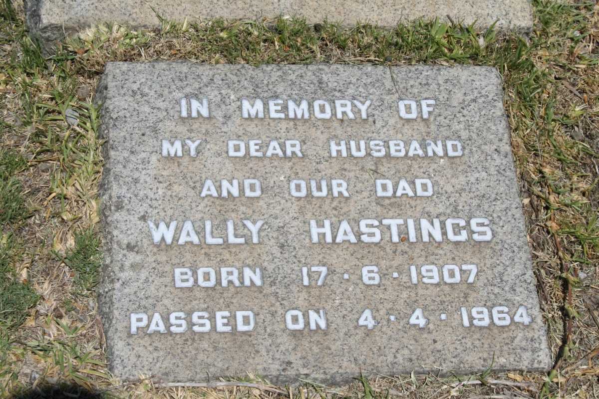 HASTINGS Wally 1907-1964