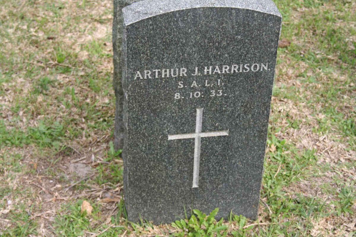HARRISON Arthur J. -1933