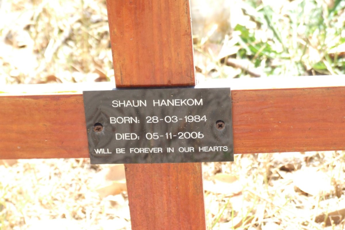 HANEKOM Shaun 1984-2006