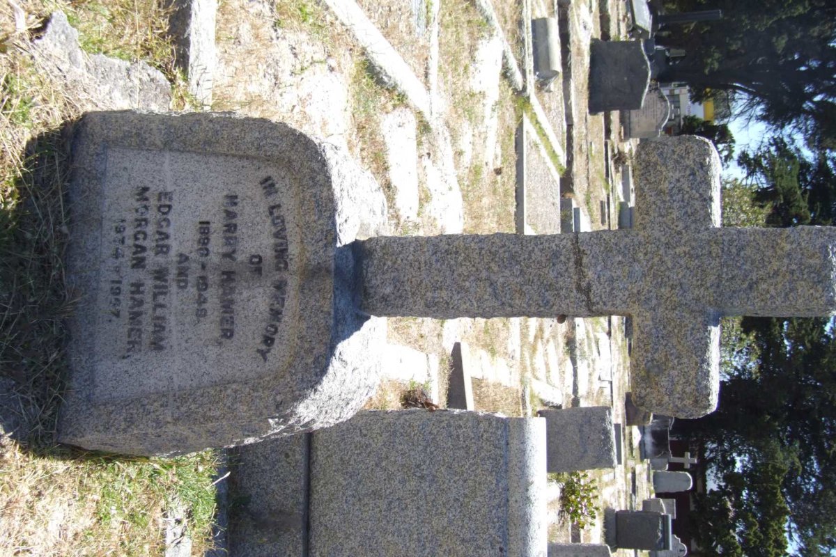 HAMER Harry 1896-1949 :: HAMER Edgar William Morgan 1934-1967