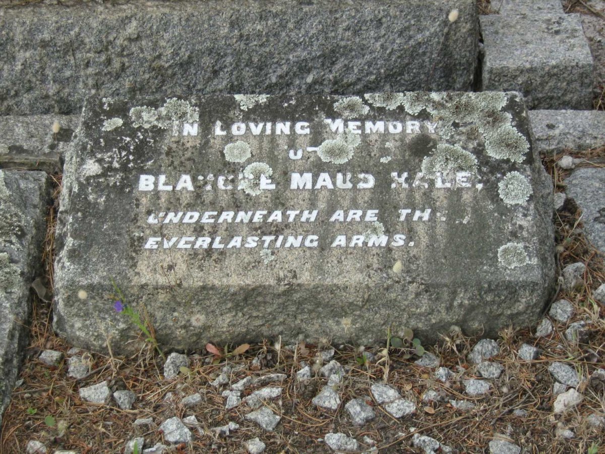 HALE Blanche Maud