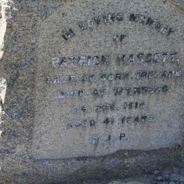HASSETT Patrick -1916