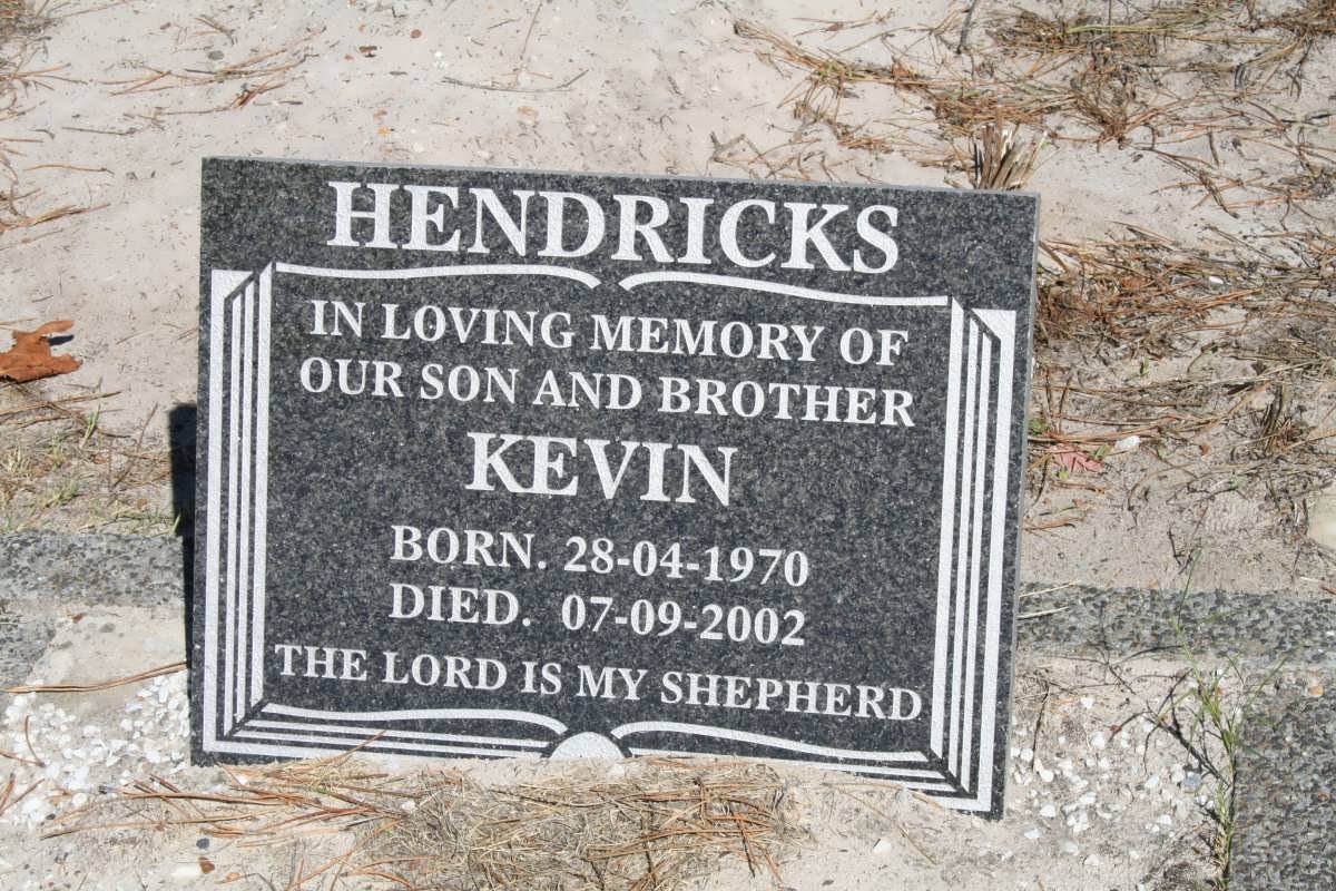 HENDRICKS Kevin 1970-2002