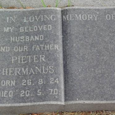 HEERDEN Pieter Hermanus, van 1924-1970 