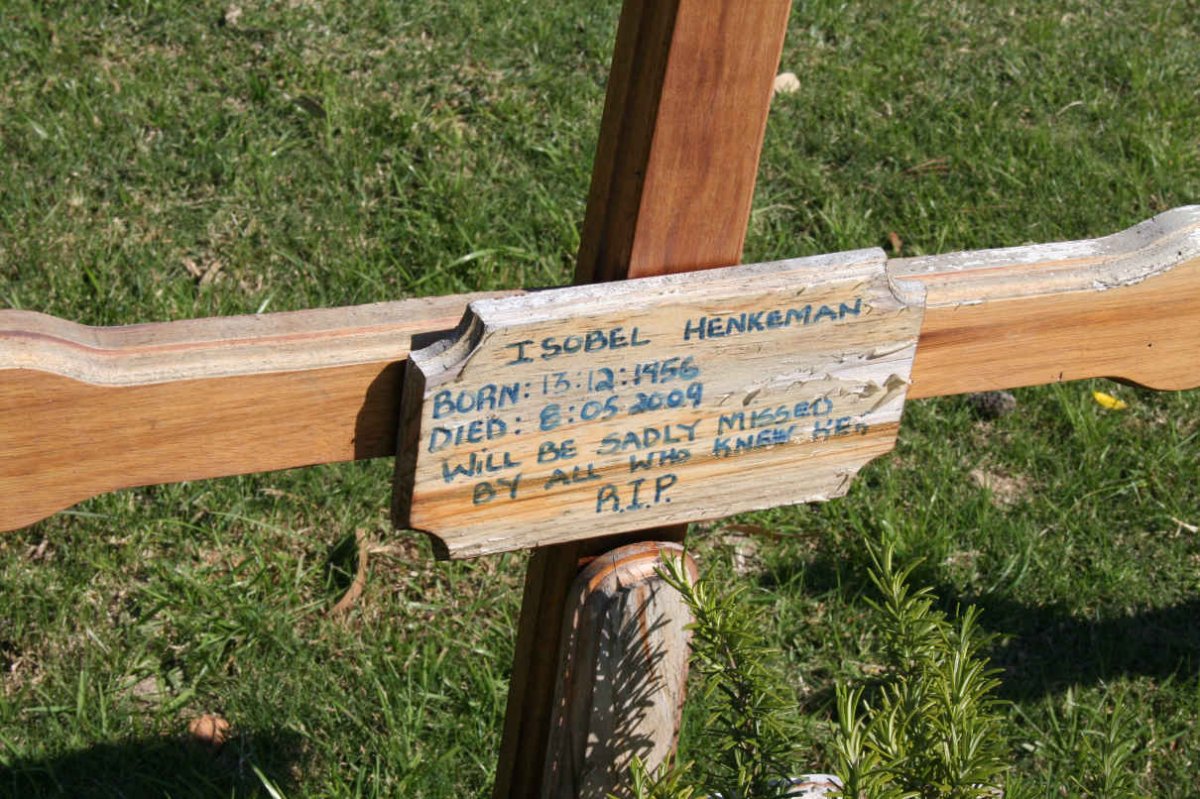 HENKEMAN Isobel 1956-2009