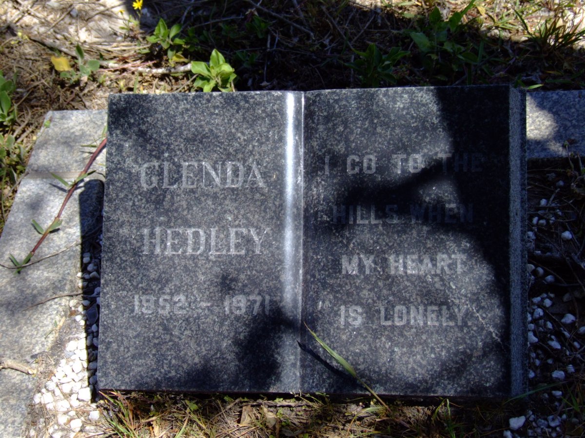 HEDLEY Glenda 1952-1971