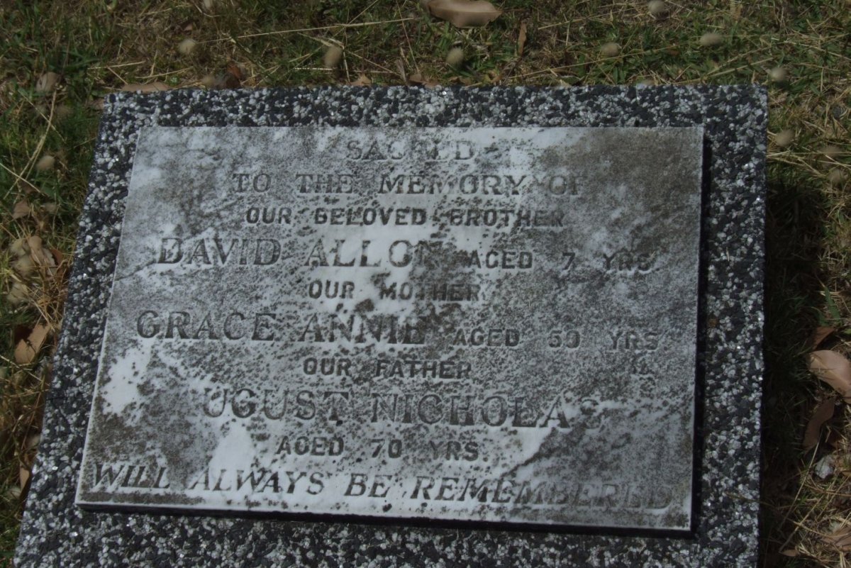 HEIN August Nicholas &amp; Grace Annie :: HEIN David Allon