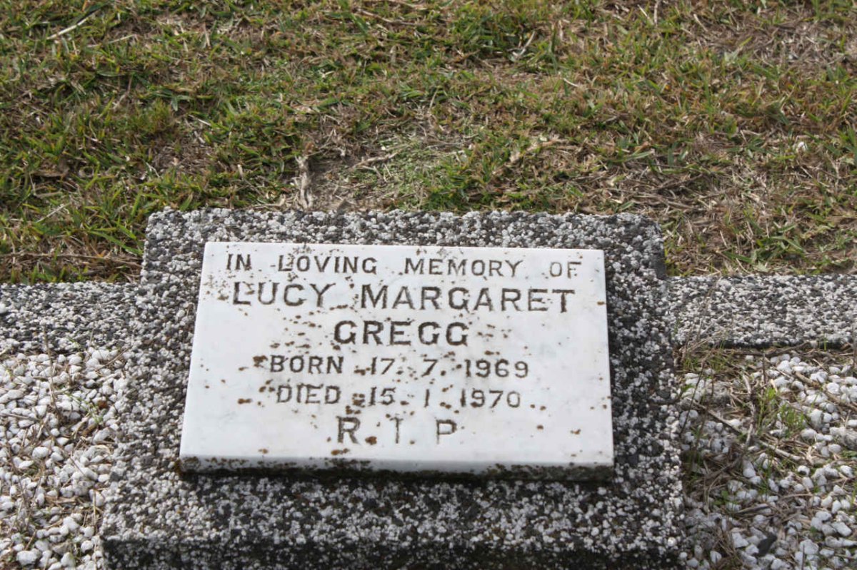 GREGG Lucy Margaret 1969-1970