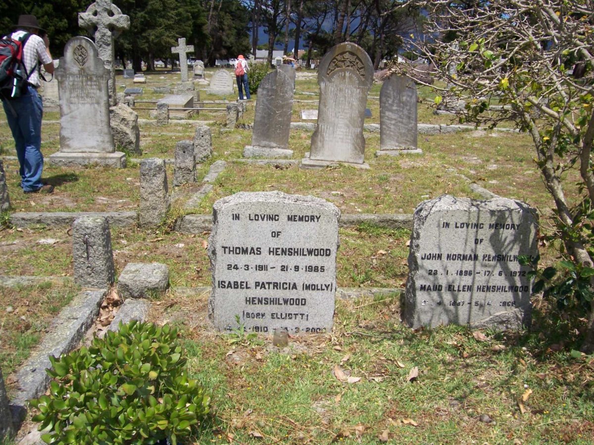HENSHILWOOD Thomas 1911-1985 &amp; Isabel Patricia ELLIOTTI 1910-200? :: HENSHILWOOD John Norman 1896-1972 &amp; Maud Ellen 1897