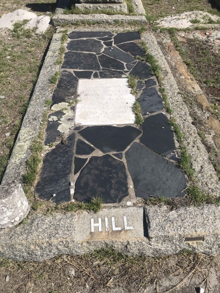 HILL Harry Hildyard -1938 &amp; Annie Elizabeth -1942