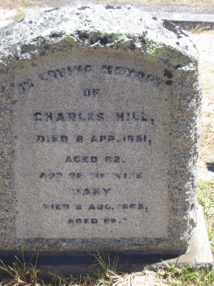 HILL Charles -1951 &amp; Mary -1962