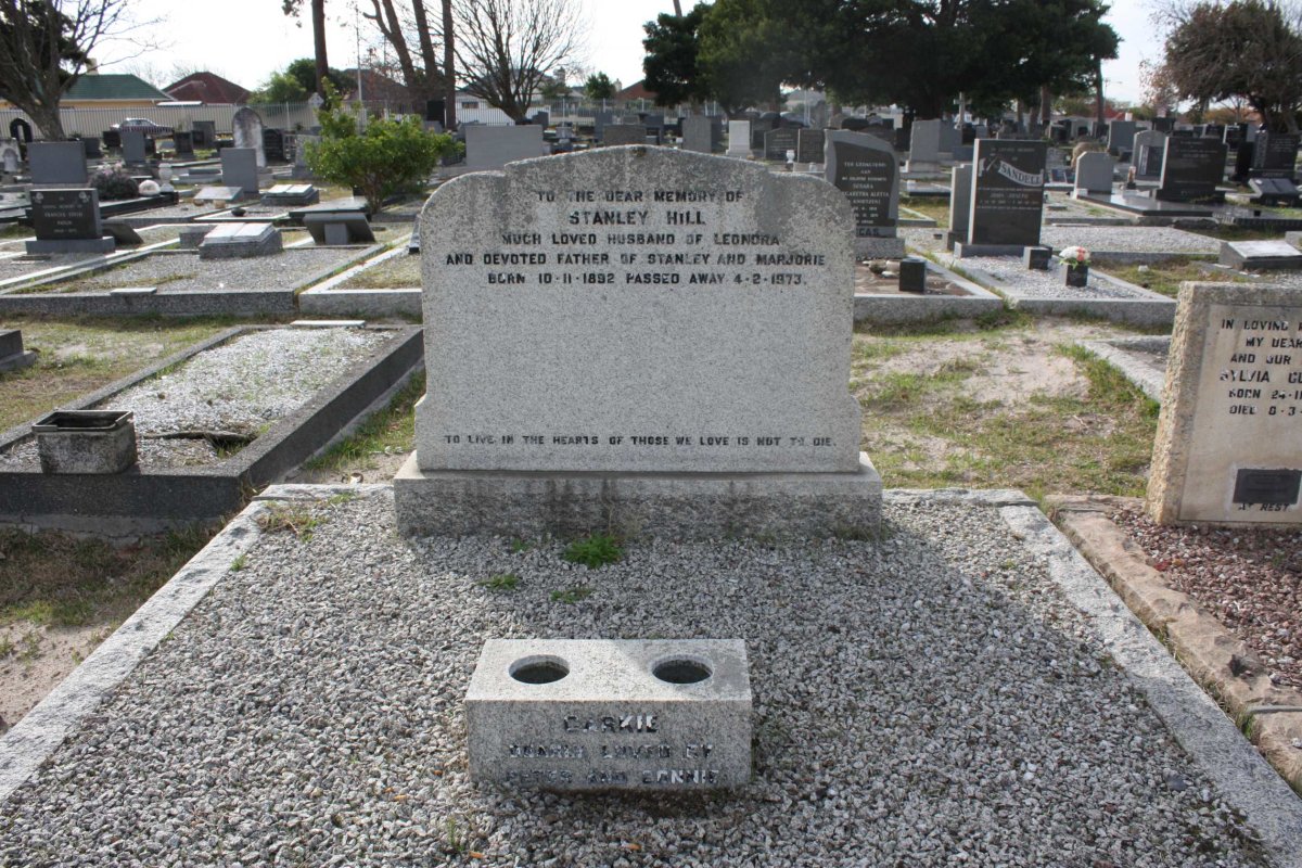 HILL Stanley 1892-1973 :: HILL Garkie 