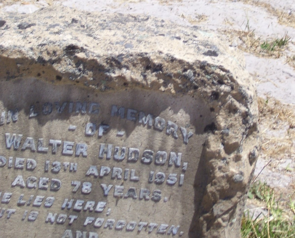 HUDSON Walter -1951