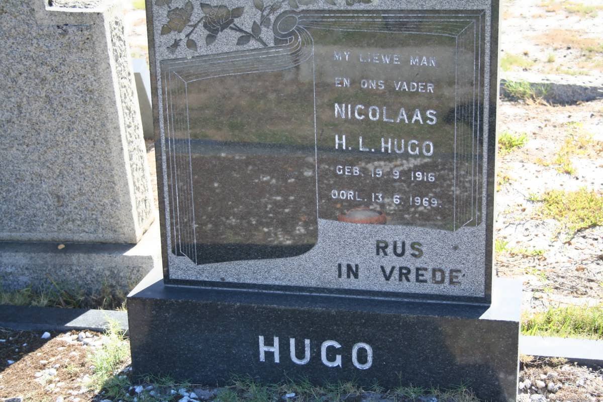 HUGO Nicolaas H.L. 1916-1969