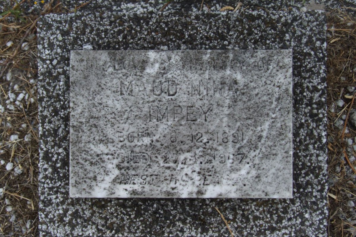 IMPEY Maud Nina 1891-1957