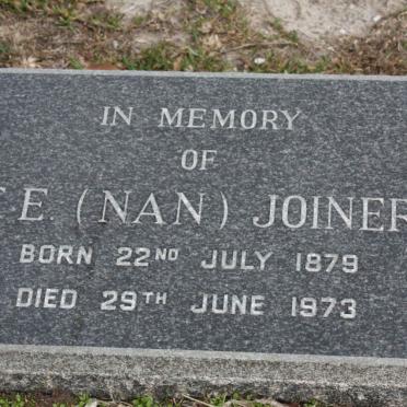 JOINER F.E. 1879-1973
