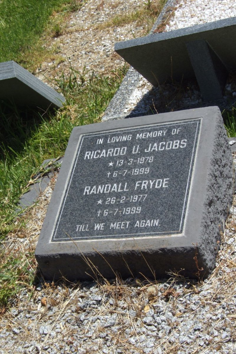 JACOBS Ricardo U. 1978-1999 :: FRYDE Randall 1977-1999