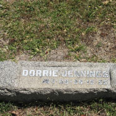 JENNINGS Dorrie 1909-1955