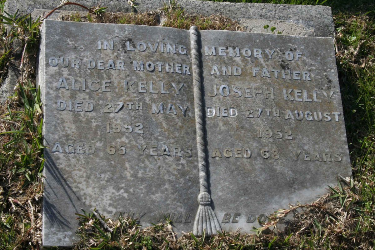 KELLEY Joseph -1952 &amp; Alice -1952