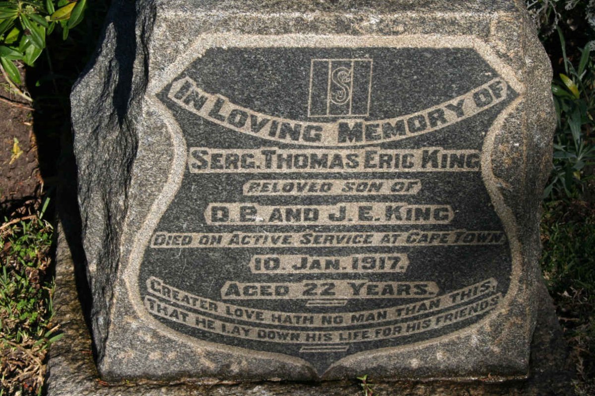 KING Thomas Eric -1917