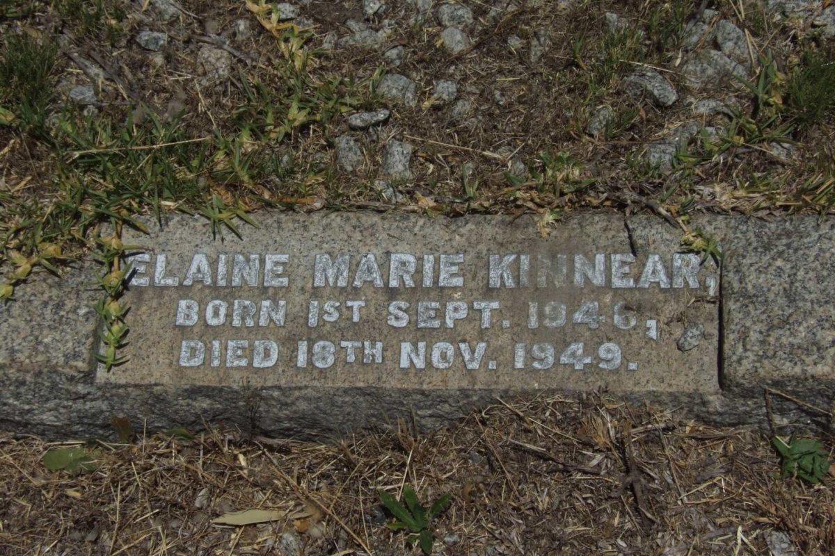 KINNEAR Elaine Marie 1946-1949
