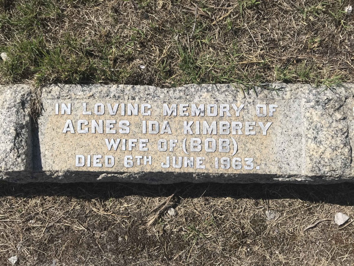 KIMBREY Agnes Ida -1963