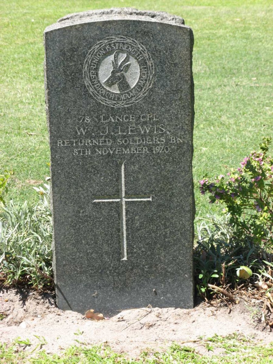 LEWIS W.J. -1920
