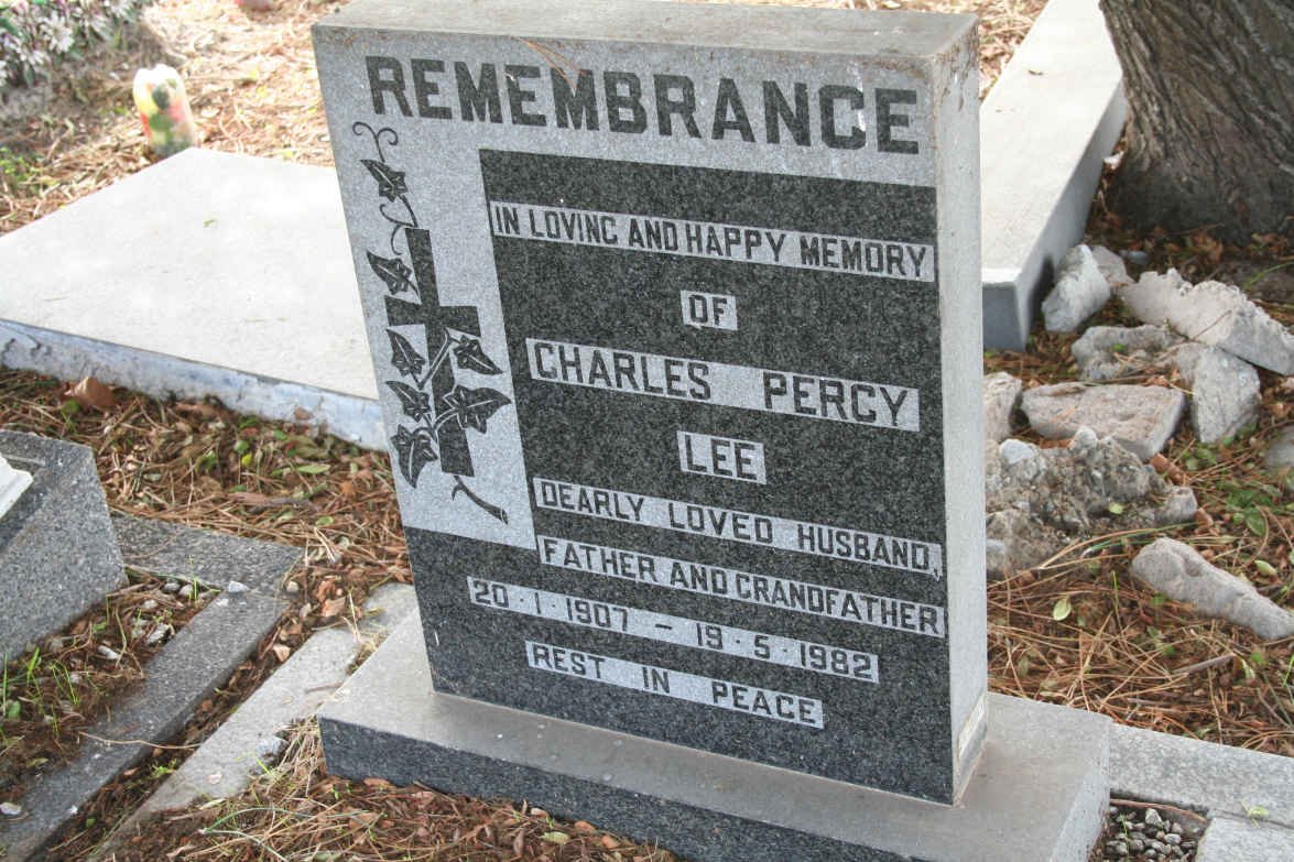 LEE Charles Percy 1907-1982
