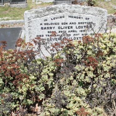 LOXTON Beverley :: LOXTON Barry Oliver 1931-1959