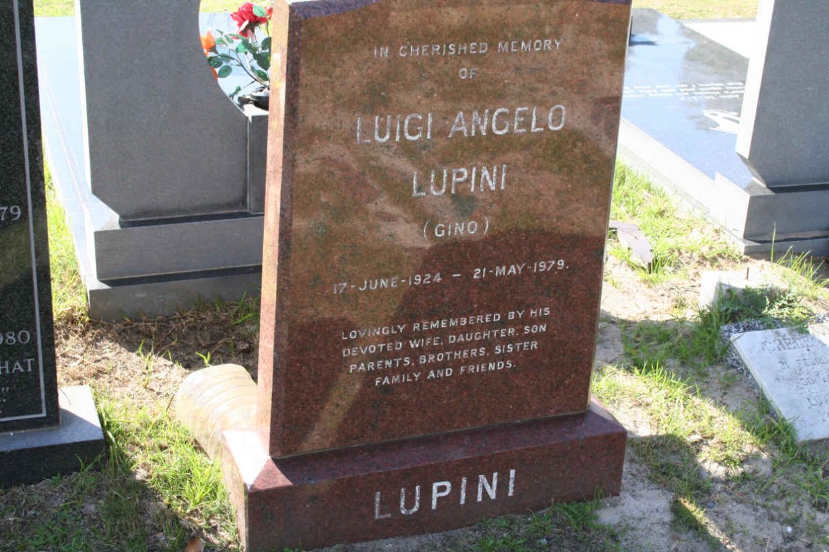 LUPINI Luigi Angelo 1924-1979