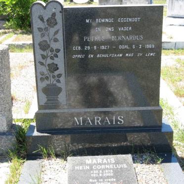 MARAIS Petrus Bernardus 1927-1969 :: MARAIS Hein Corneluis 1975-2002