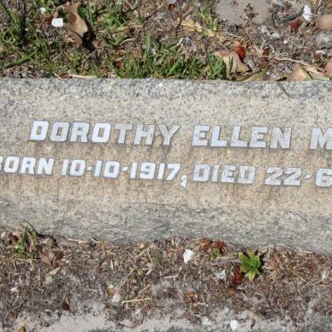 MAY Dorothy Ellen 1917-1960