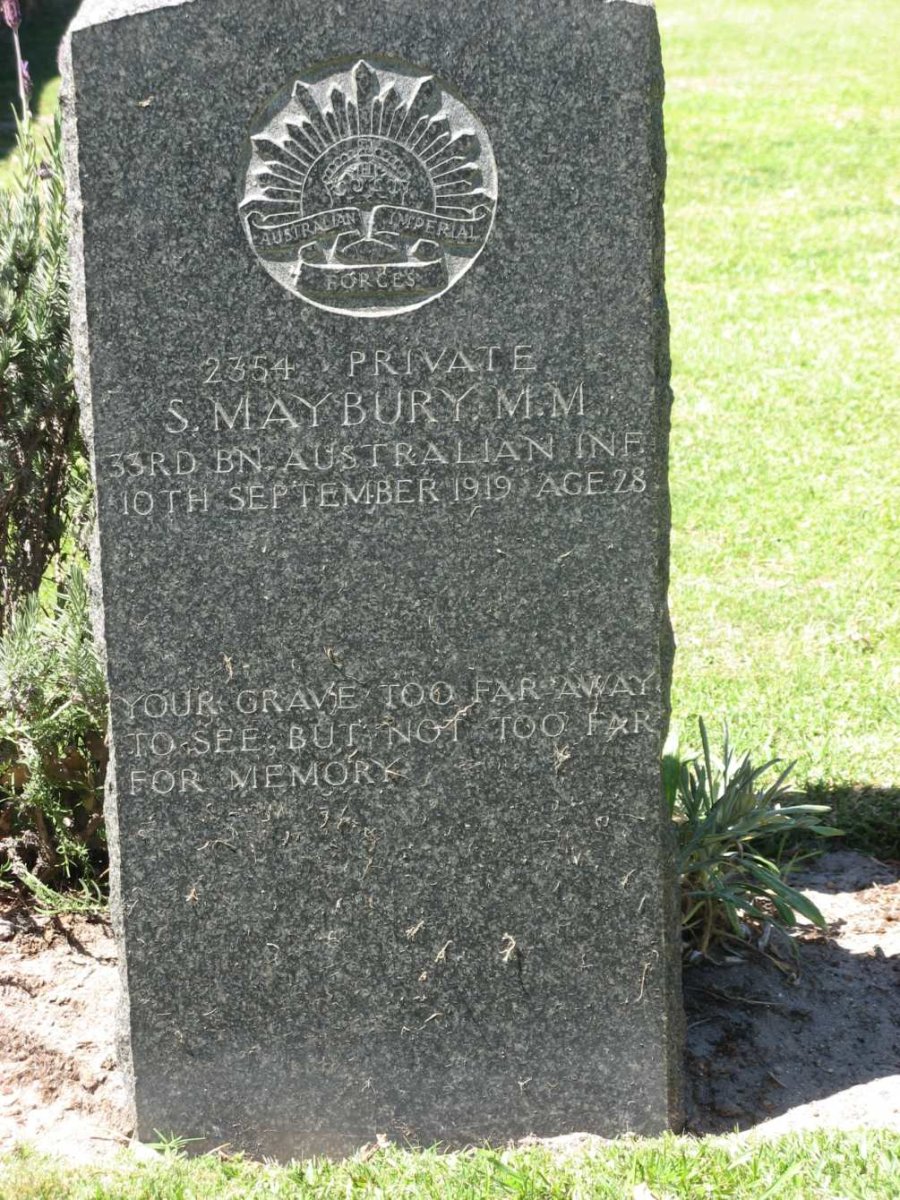 MAYBURY S. -1919
