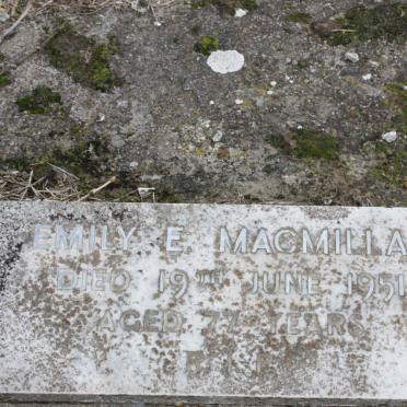 MACMILLAN Emily E. -1951