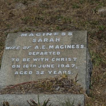 MAGINESS Sarah -1947