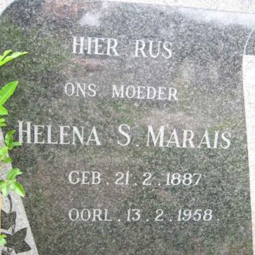 MARAIS Helena S. 1887-1958