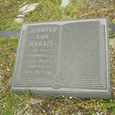 MARAIS Jennifer Ann