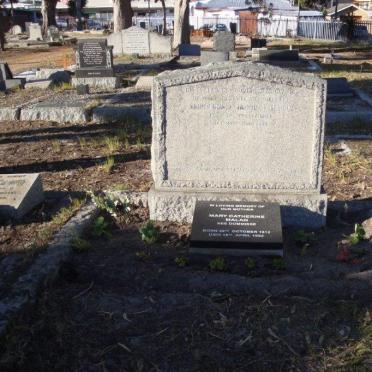 MALAN Christopher Jacques 1904-1958 & Mary Catherine DOMMISSE 1912-1982