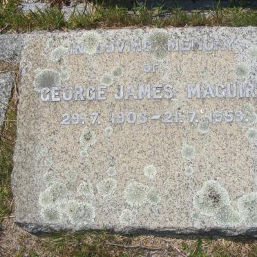 MAGUIRE George James 1908-1959