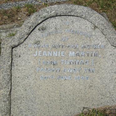 MARTIN Jeannie nee THOMAS -1946