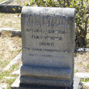 MATTHEWS Albert Edward -1948