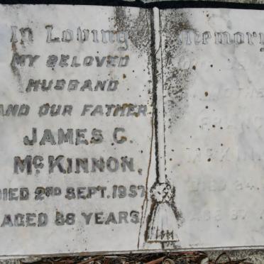 MCKINNON James C. -1957 & Francis