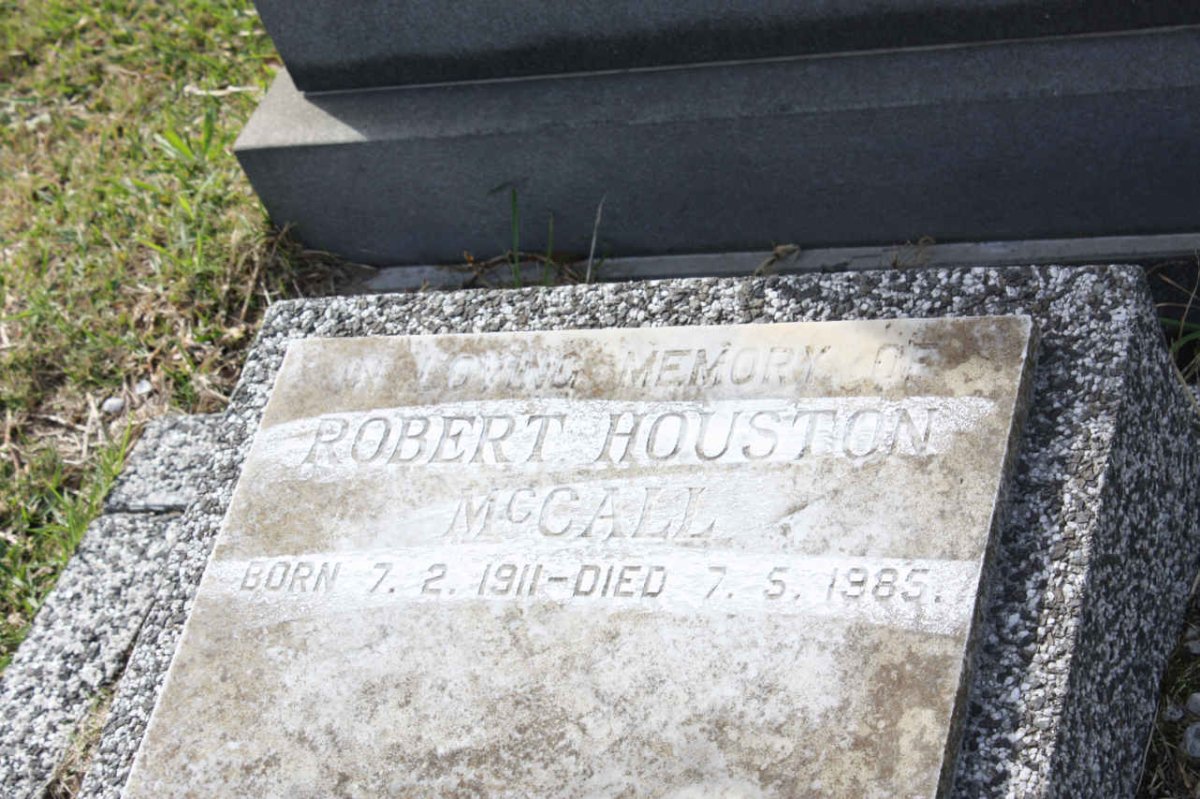 MCCALL Robert Houston 1911-1985