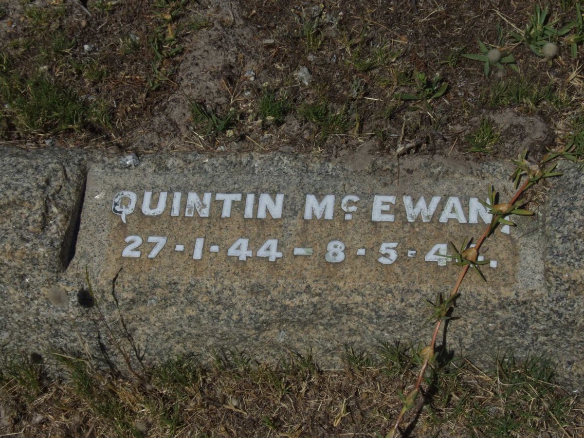 MCEWAN Quintin 1944-1944