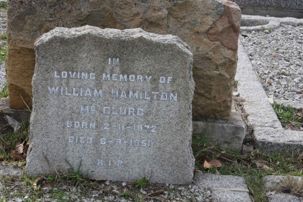 MCCLURG William Hamilton 1872-1958