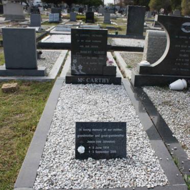 MCCARTHY Robert Albert 1908-1977 & Jessie JOHNSTON 1914-2006 _1
